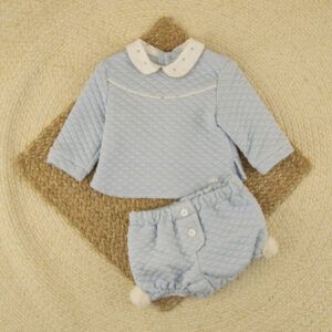 Conjunto Celeste Pompón Yoedu