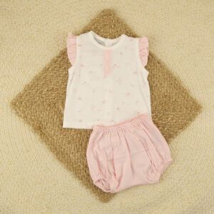 Conjunto Pololo Tortugas Rosa Babidu