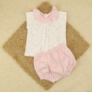 Conjunto Pololo Jirafas Rosa Babidu