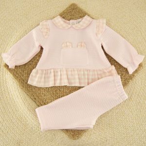 Conjunto Niña Inglaterra Dulce de Fresa