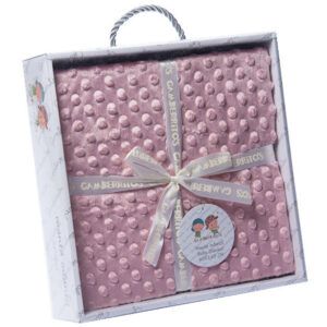 Manta Topitos Rosa Maquillaje Gamberritos