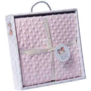 Manta Topitos Rosa Gamberritos