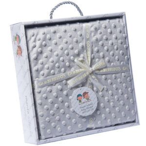 Manta Topitos Gris Gamberritos