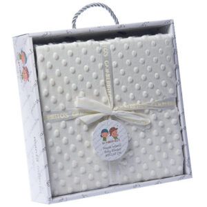 Manta Topitos Beige Gamberritos