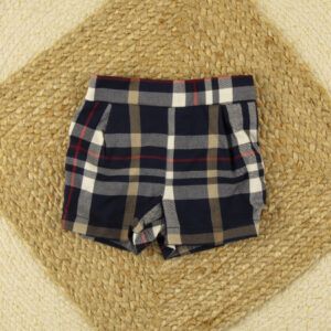 Pantalón Corto Niño Escocés Calamaro