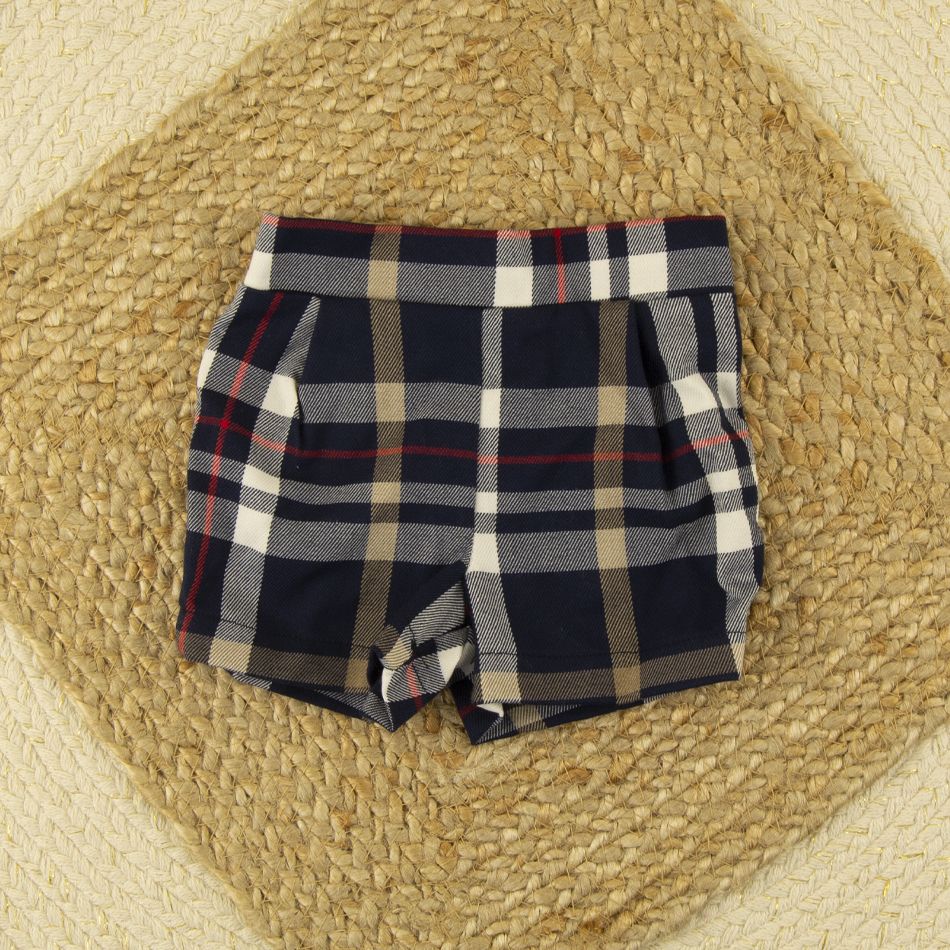 Pantalón Corto Niño Escocés Calamaro