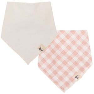 Pack 2 Baberos Vichy Rosa Calamaro