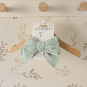 lazo grande bebe mint waffle calamaro coleccion rodas