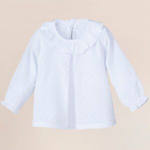 Camisa Plumeti Blanco Calamaro