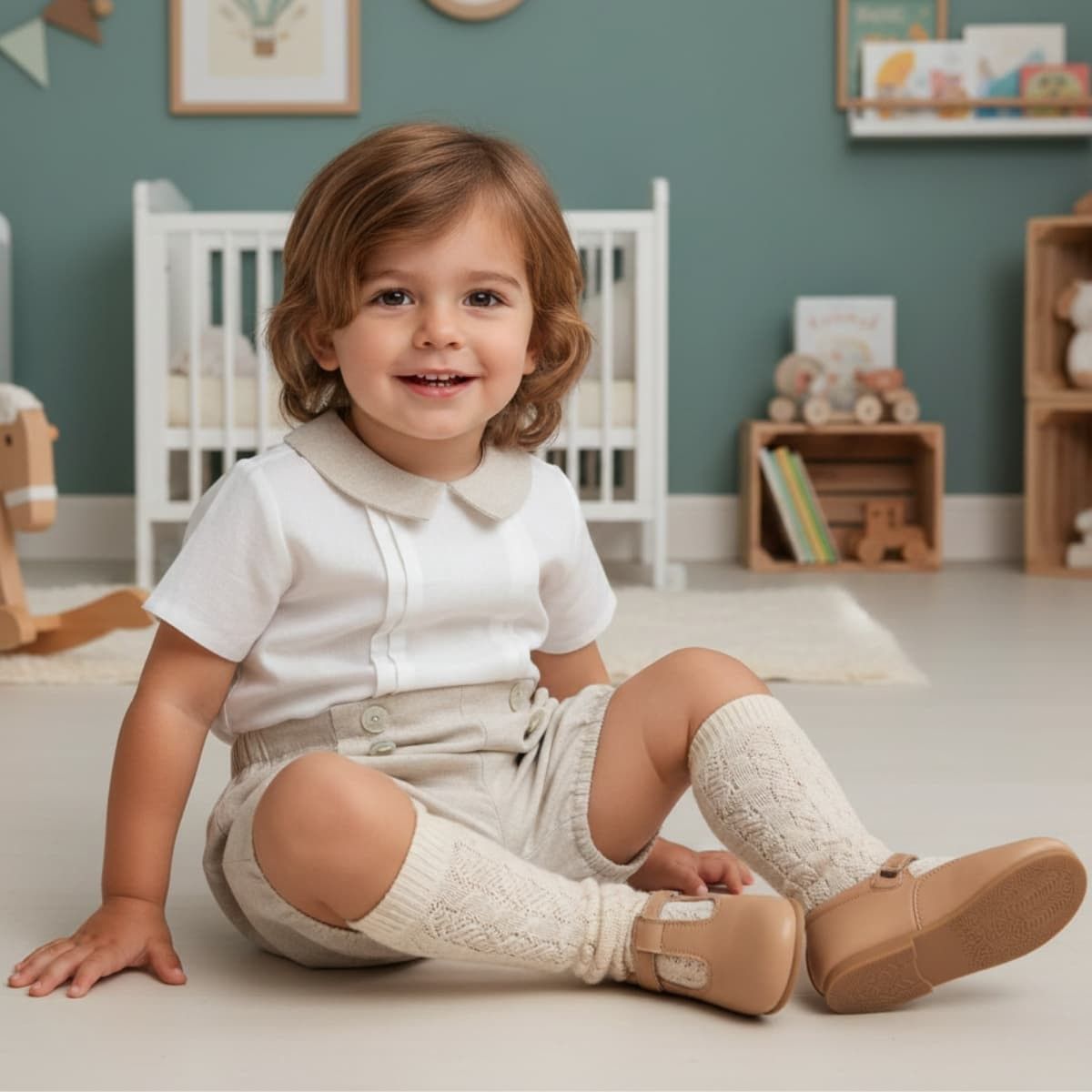 Conjunto Bebé Lino Bonanova Dulce De Fresa - Imagen 2