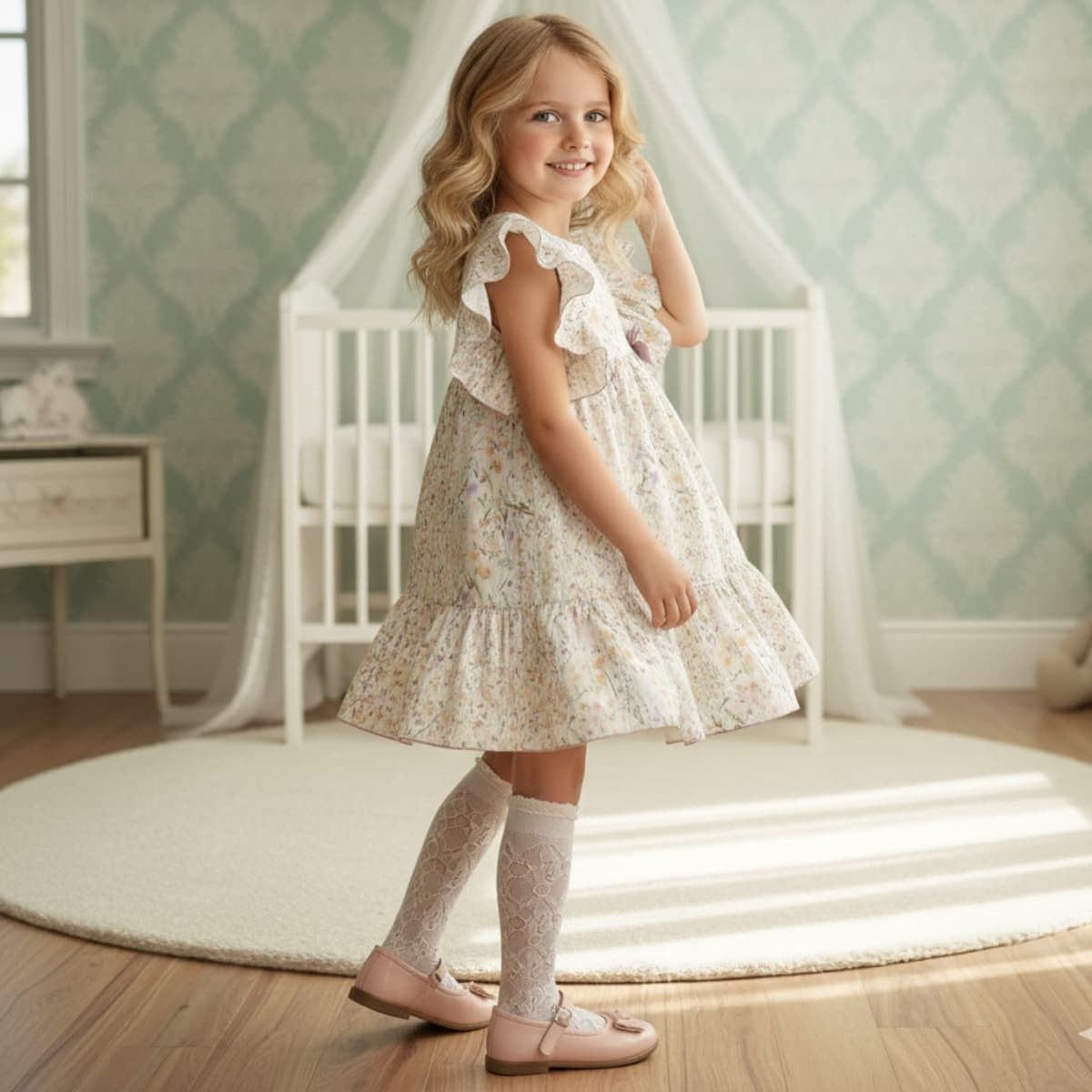 Vestido niña estampado floral - Dulce de Fresa | Gateos - Imagen 2