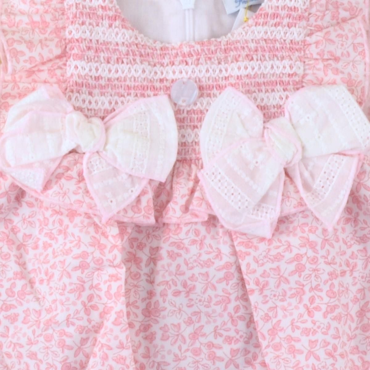 Ranita bebé rosa floral lazos - Dulce de Fresa | Gateos - Imagen 2