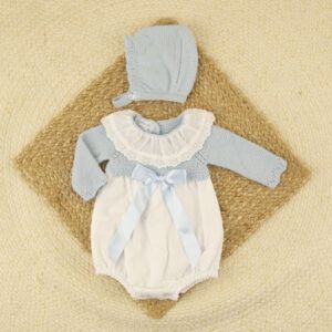 Pelele Minerva Celeste Dulce de Fresa