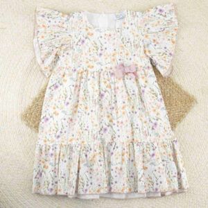 Vestido niña estampado floral - Lavanda Dulce de Fresa