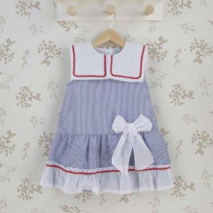 Vestido marinero niña verano - Menorca Dulce de Fresa