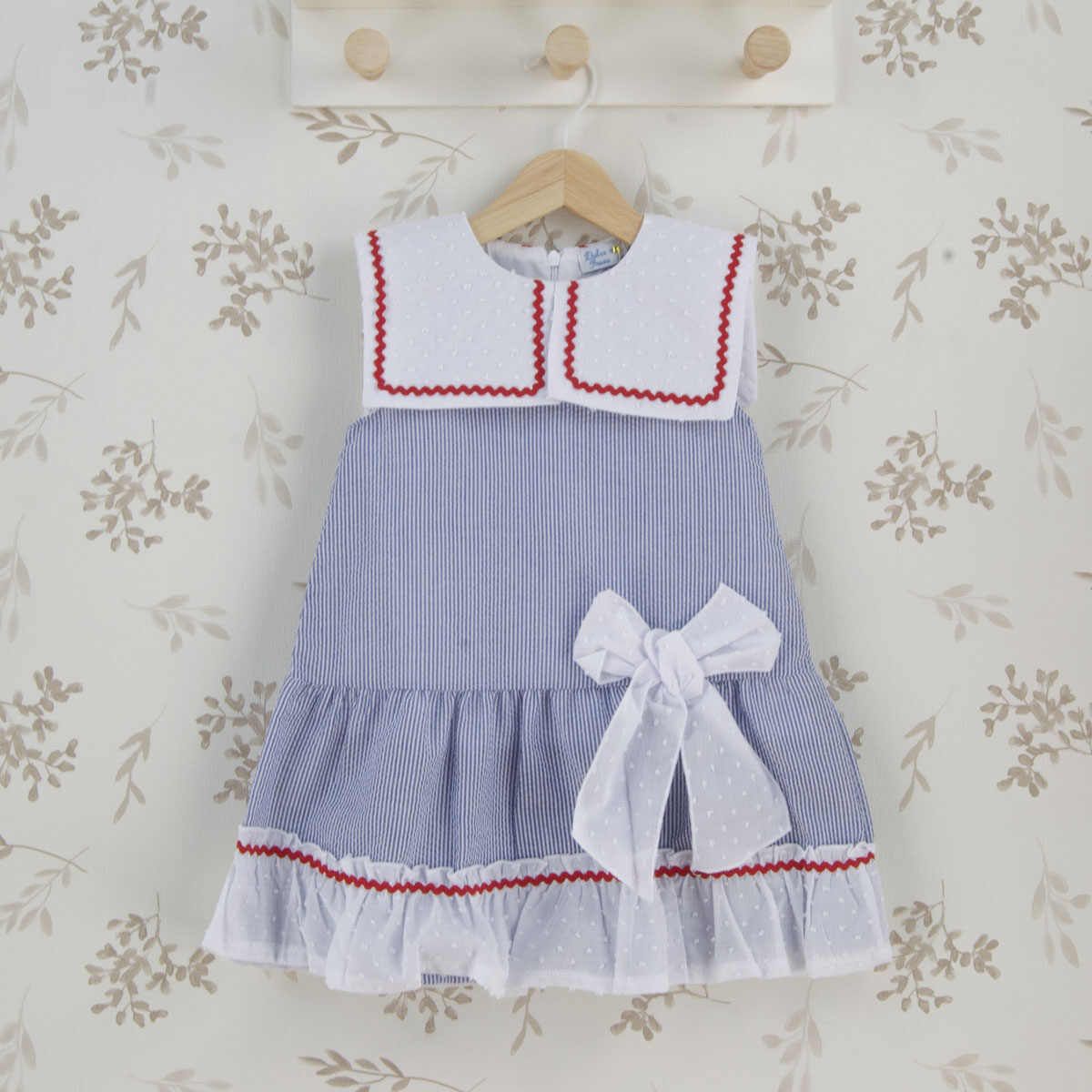 Vestido marinero niña verano - Menorca Dulce de Fresa