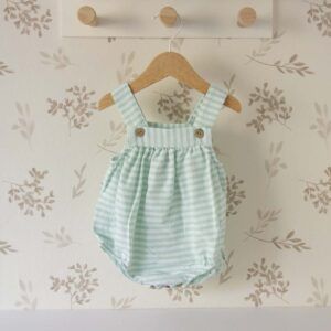 ranita bebe tirantes mint calamaro rayas verano