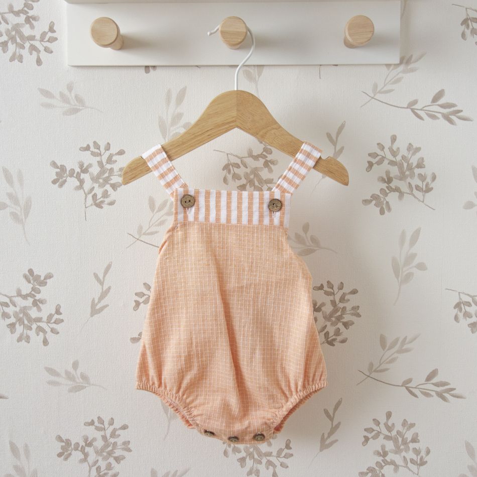 peto bebe rayas naranja calamaro delhi