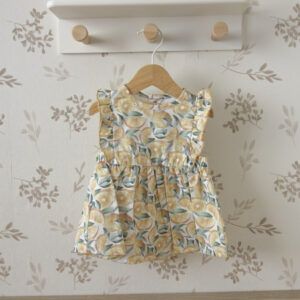 vestido bebe limones calamaro indore verano