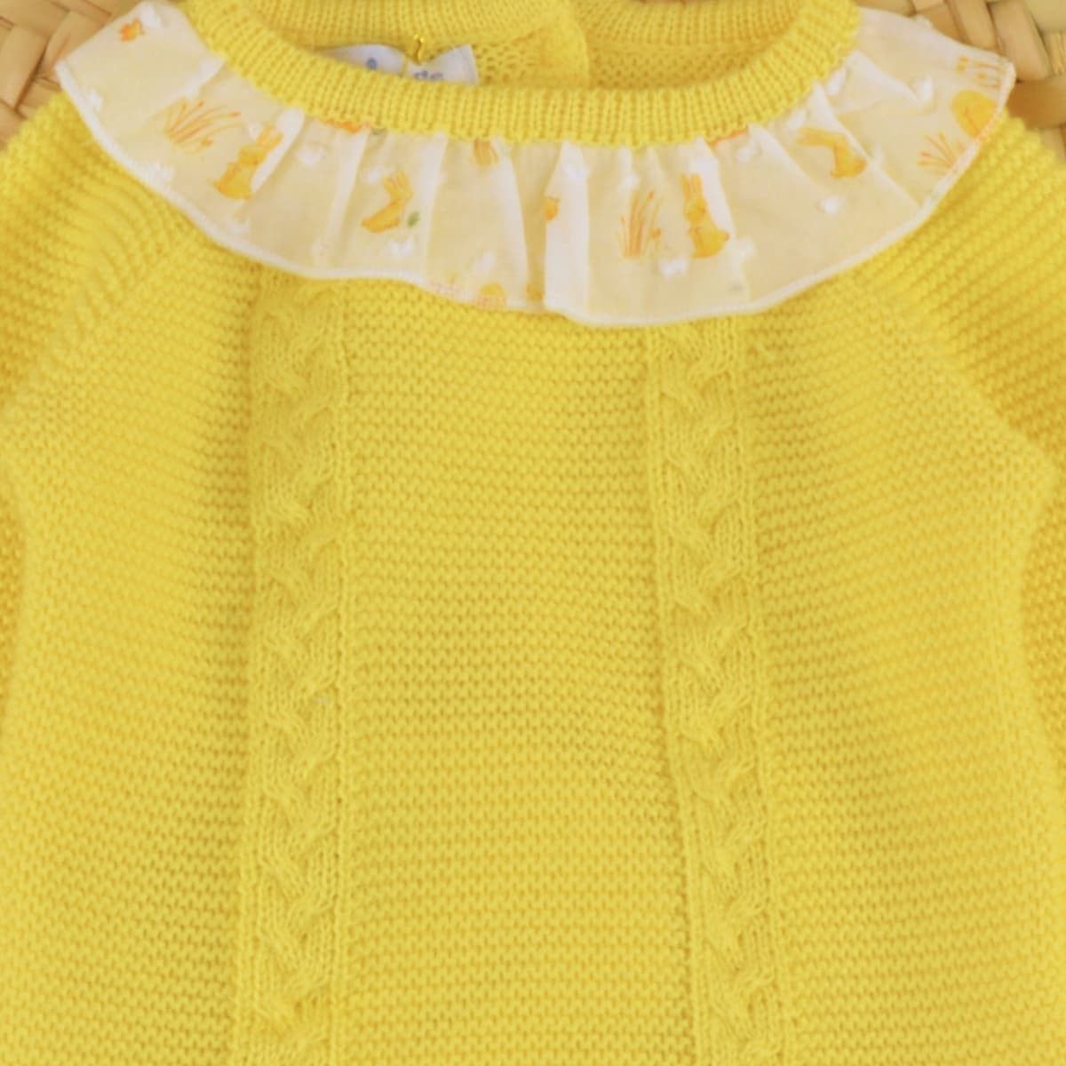 Conjunto Polaina Conejitos Amarillos | Gateos - Imagen 2