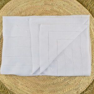 Toquilla Perlé Primor Blanco