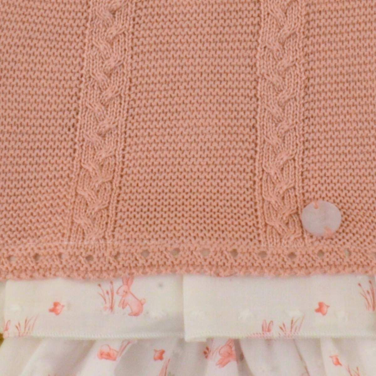 Conjunto Cubrepañal Conejitos Pastel | Gateos - Imagen 2