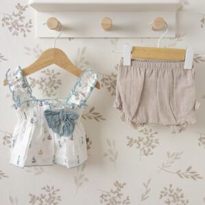 jesusito bebe marinero velero azul calamaro yanam con tirantes volante