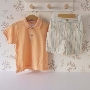 conjunto niño verano rayas calamaro indore
