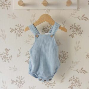 peto bebe azul verano calamaro