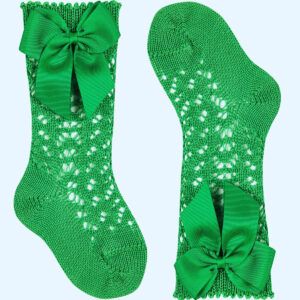 Calcetín Alto Calado Lazo Cóndor Verde Andalucia