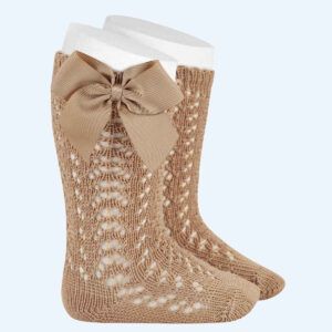 Calcetín Alto Calado Lazo Cóndor Cuerda