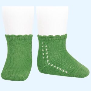 Calcetín Corto Perlé Calado Lateral Andalucia Cóndor