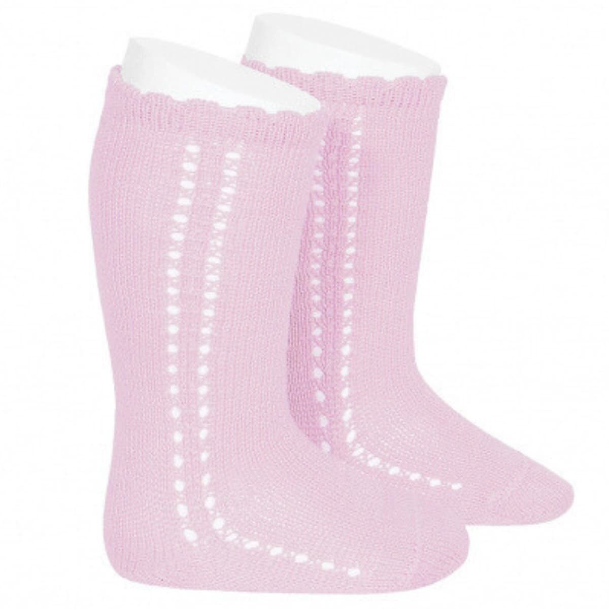 Calcetines Altos Perle Calado Lateral Sakura - Imagen 2
