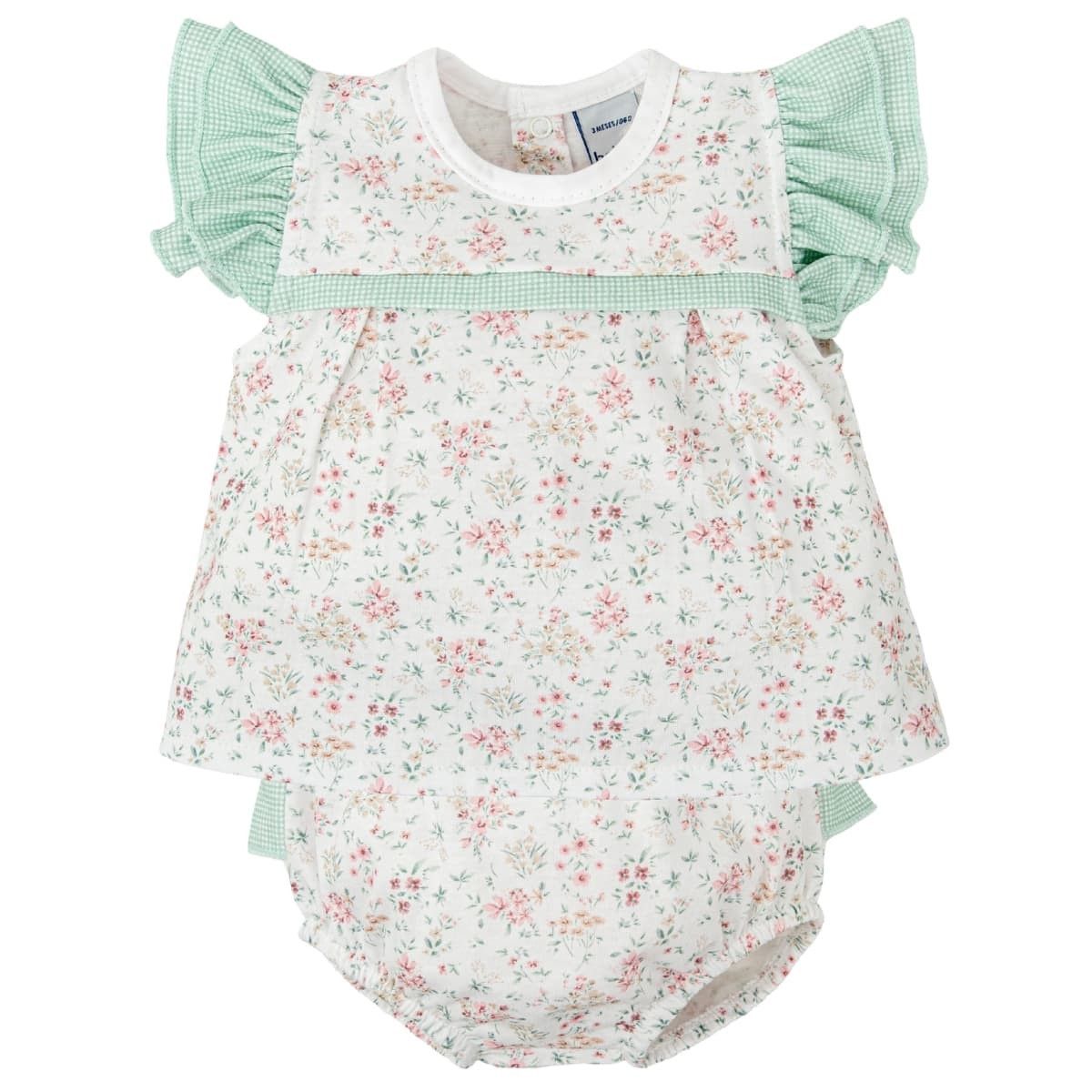 Conjunto Ranita Volante Bebé Niña Verde Babidu Dulzura - Imagen 3