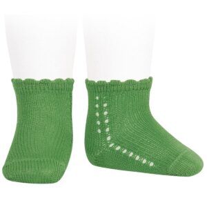 Calcetín Corto Perlé Calado Lateral Andalucia Cóndor