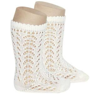 Calcetín Alto Calado Cóndor Cava