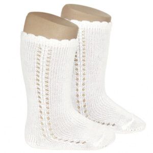 Calcetines Altos Perle Calado Lateral Nata