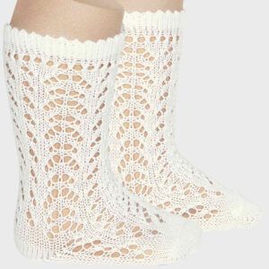 Calcetín Alto Calado Cóndor Cava