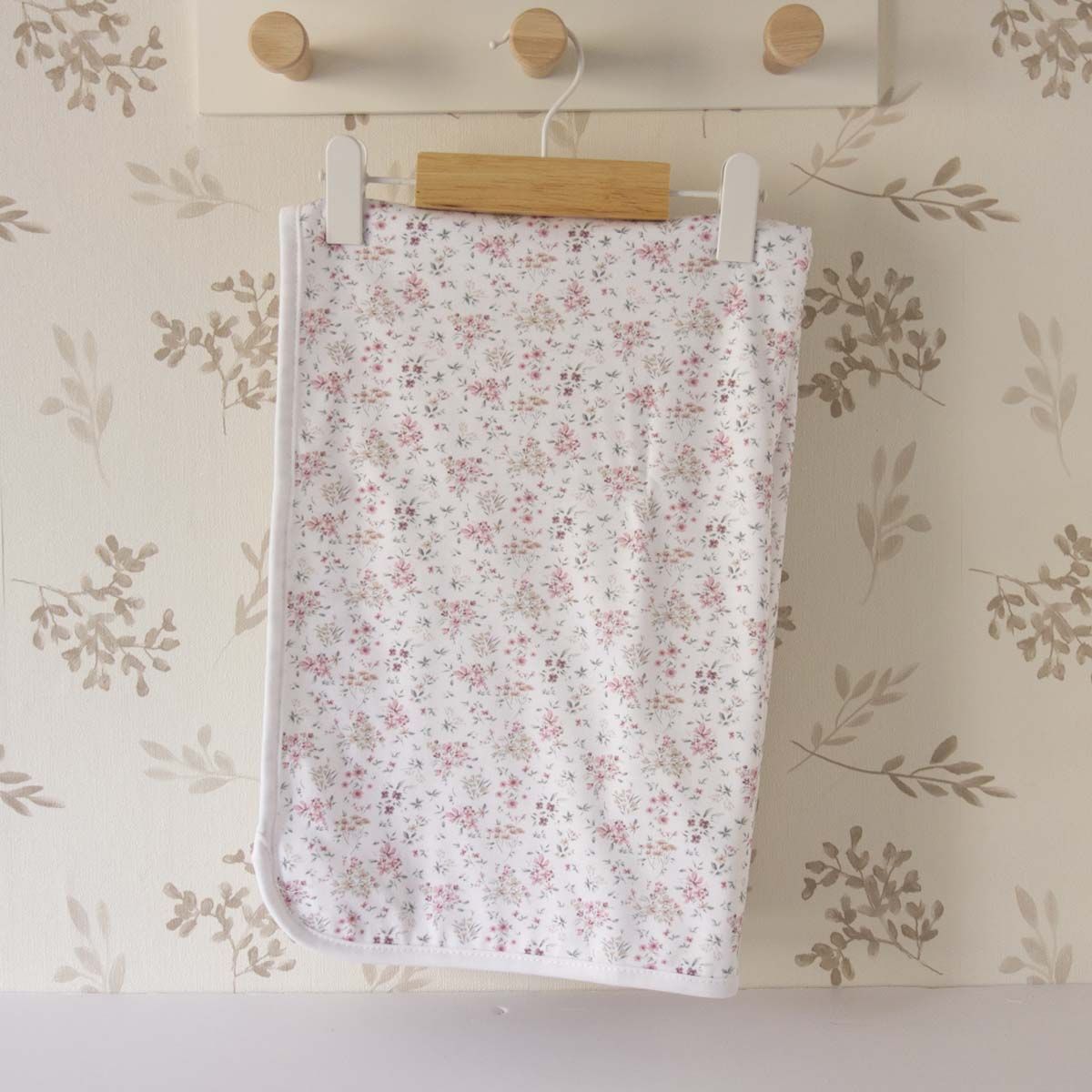 Pack nacimiento bebé niña floral verde Babidu